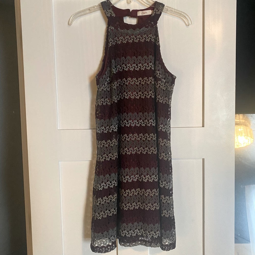 Candie's Maroon Dress